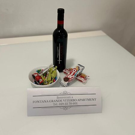 Fontana Grande Apartament 비테르보 외부 사진